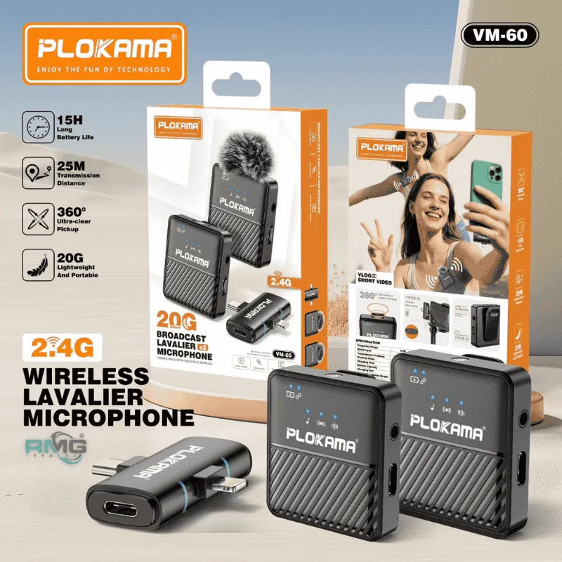 Microphone broadcast vm 60
