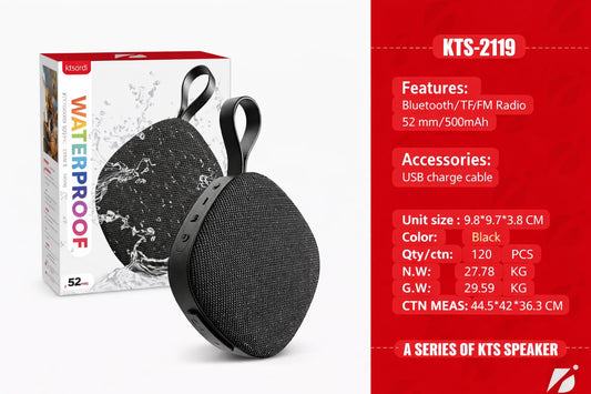 KTS-2119 Portable Bluetooth Speaker