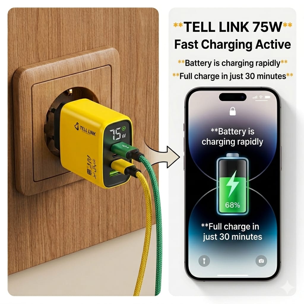 TELE LINK 75W Charger
