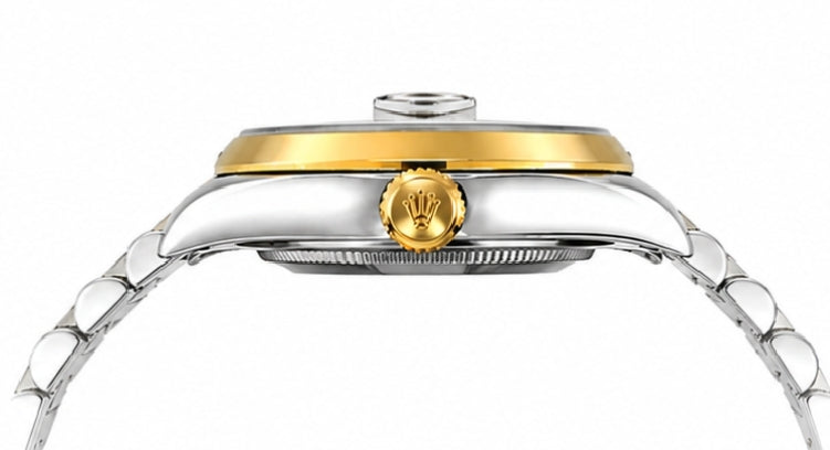 Rolex Two Tone white