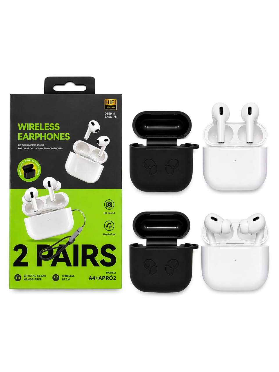 couple earbuds & wallet